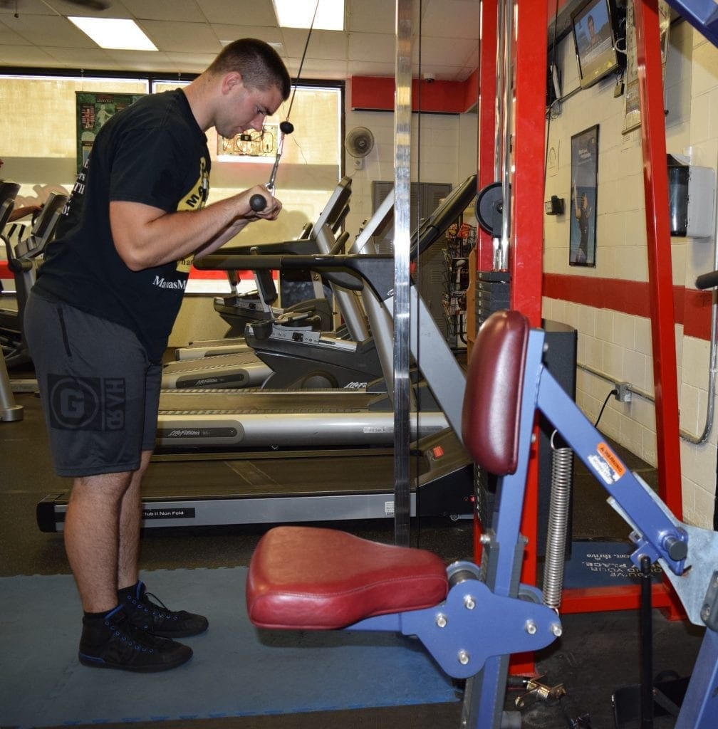 Triceps Press Down Exercise 2