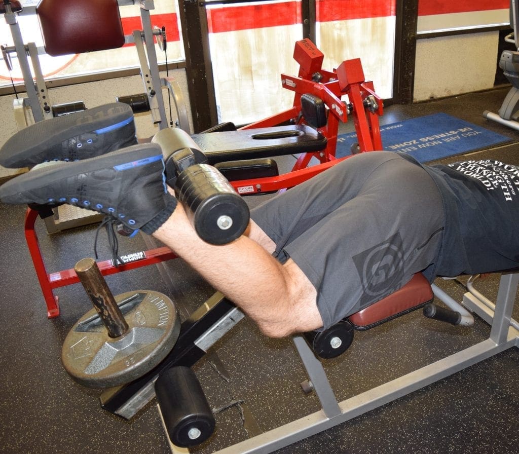 Hamstrings Lying Leg Curls 2
