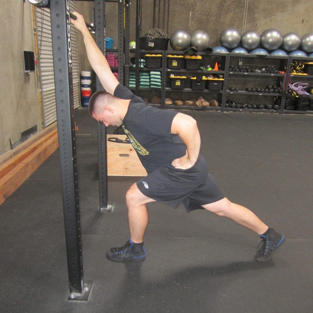 Lat Shoulder Flexion Stretch 4