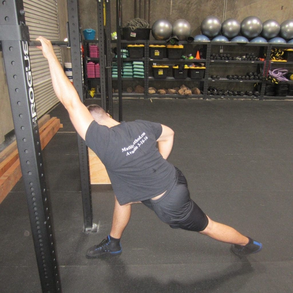 Lat Shoulder Flexion Stretch 2