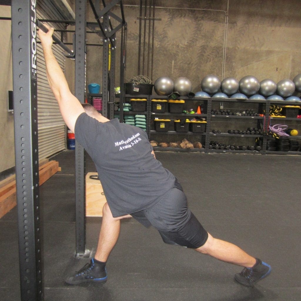 Lat Shoulder Flexion Stretch 5