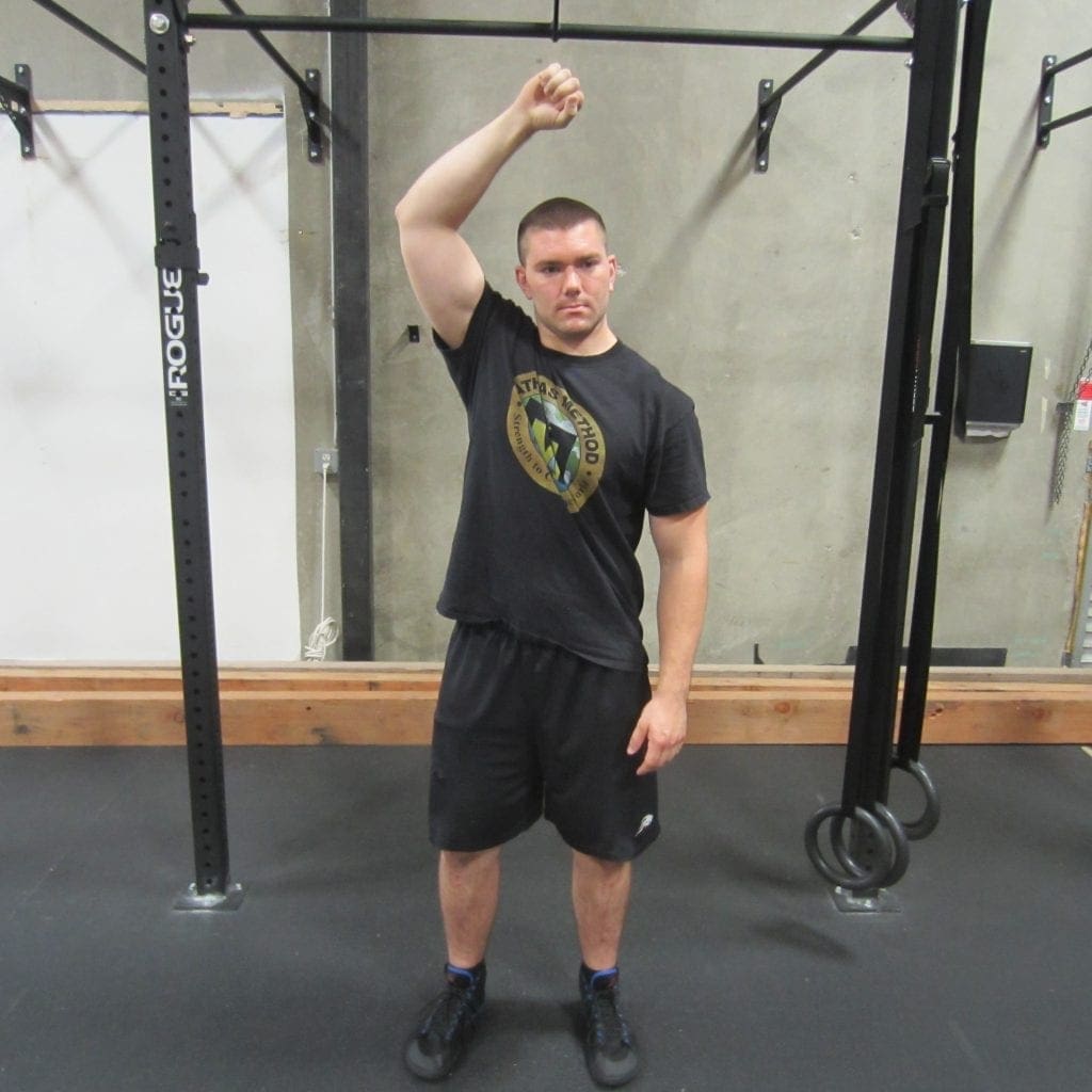 Single Arm Swings Shoulder Warm Up Exercise 5