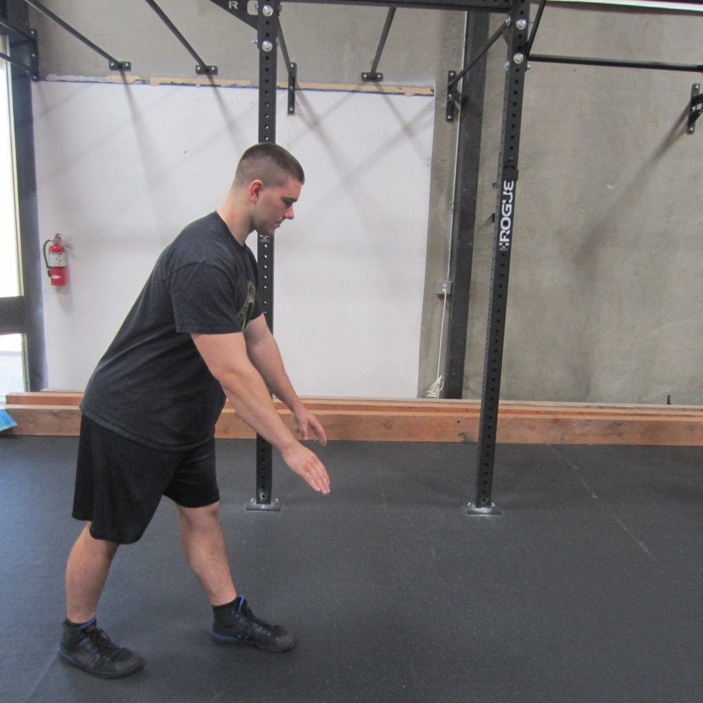 Hamstring Stretch Warm Up Exercise 4