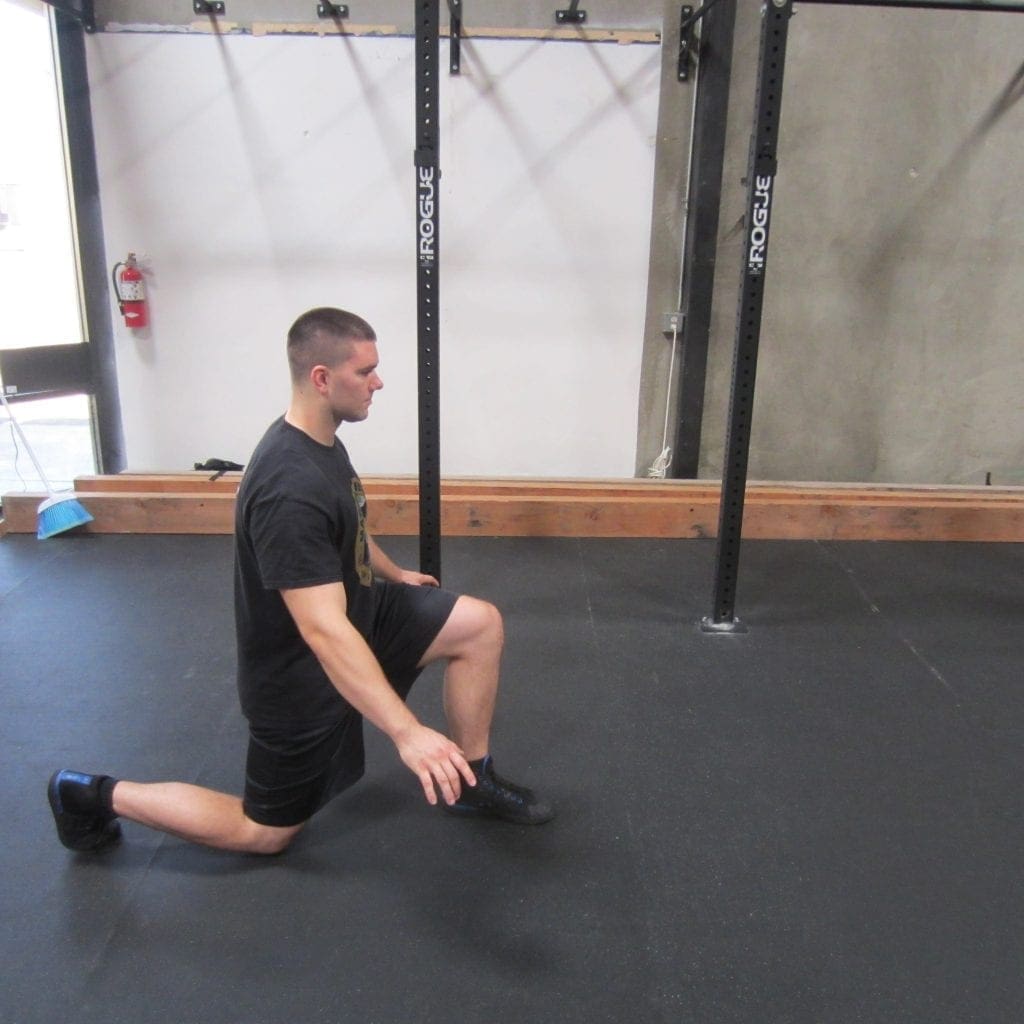 Hip Flexor Stretch Warm Up Exercise 5