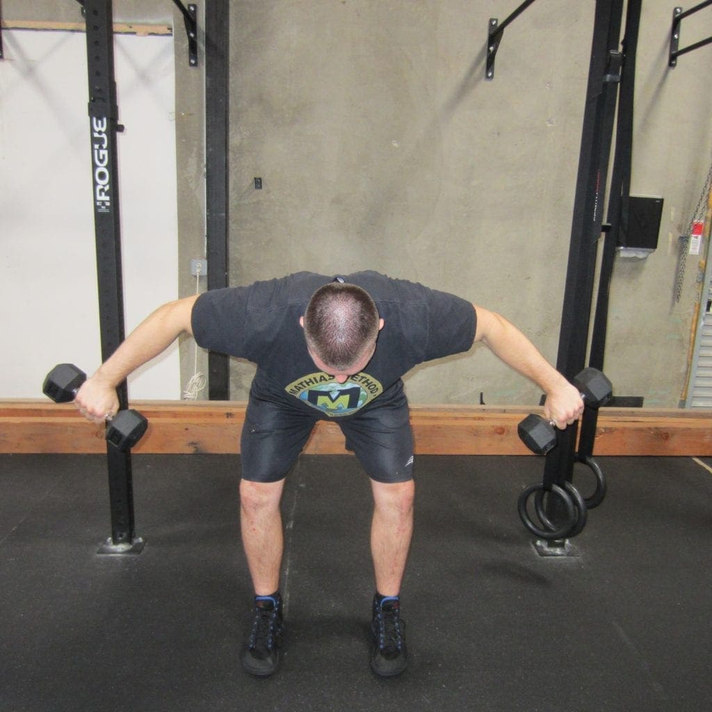 Dumbbell Reverse Flyes Exercise 1