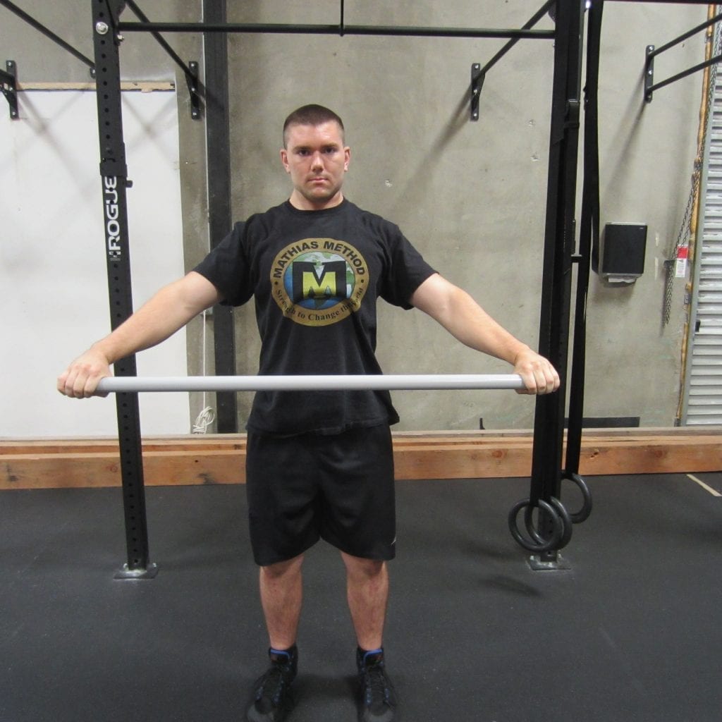 Shoulder Dislocation Mobility Exercise 1