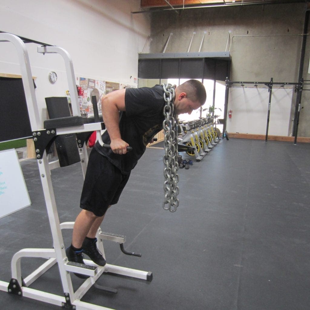 Dips with Chains Exercise 2