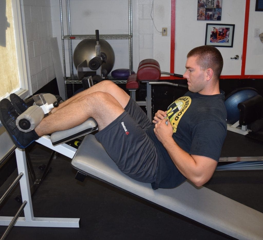 Decline Abdominal Crunches 1