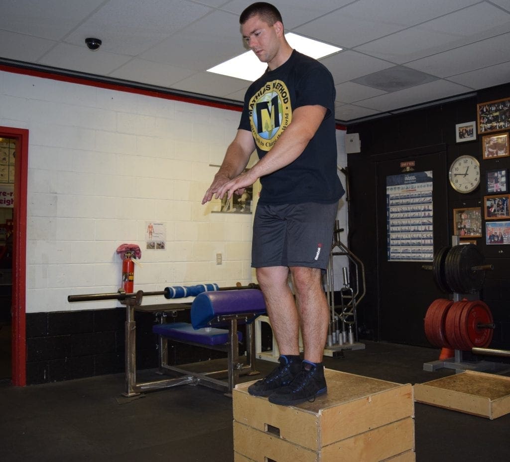 Depth Jump Plyometric Exercise 4