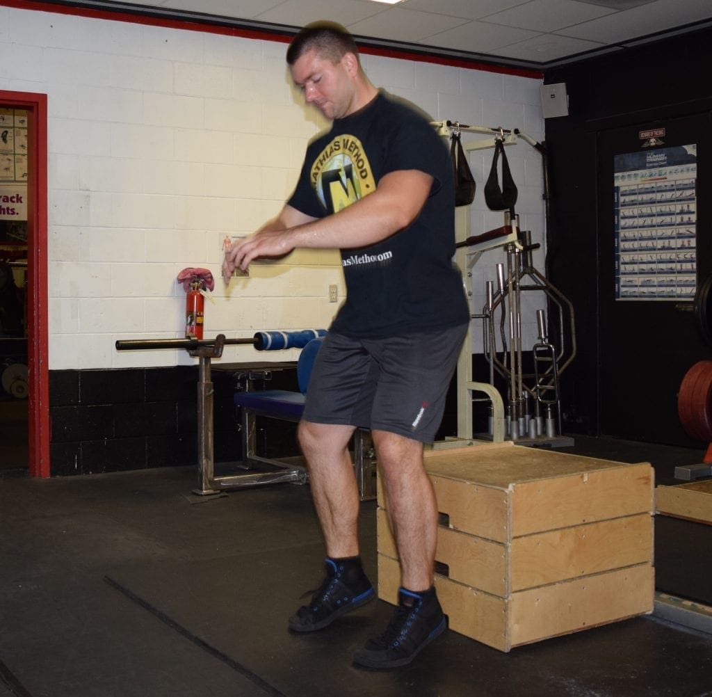 Depth Jump Plyometric Exercise 1