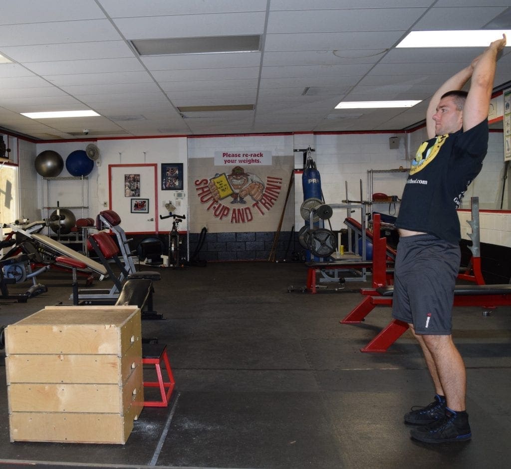 Plyometric Box Jump Exercise 10