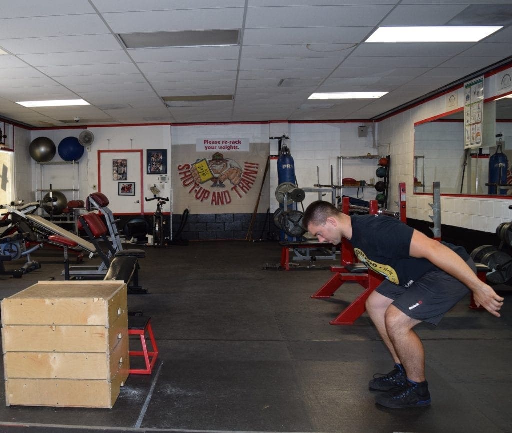 Plyometric Box Jump Exercise 9