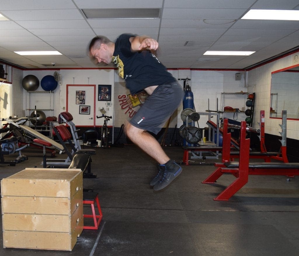 Plyometric Box Jump Exercise 7
