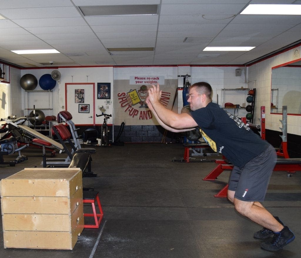Plyometric Box Jump Exercise 6