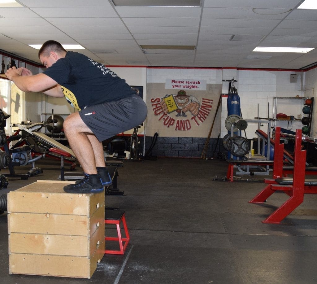 Plyometric Box Jump Exercise 5