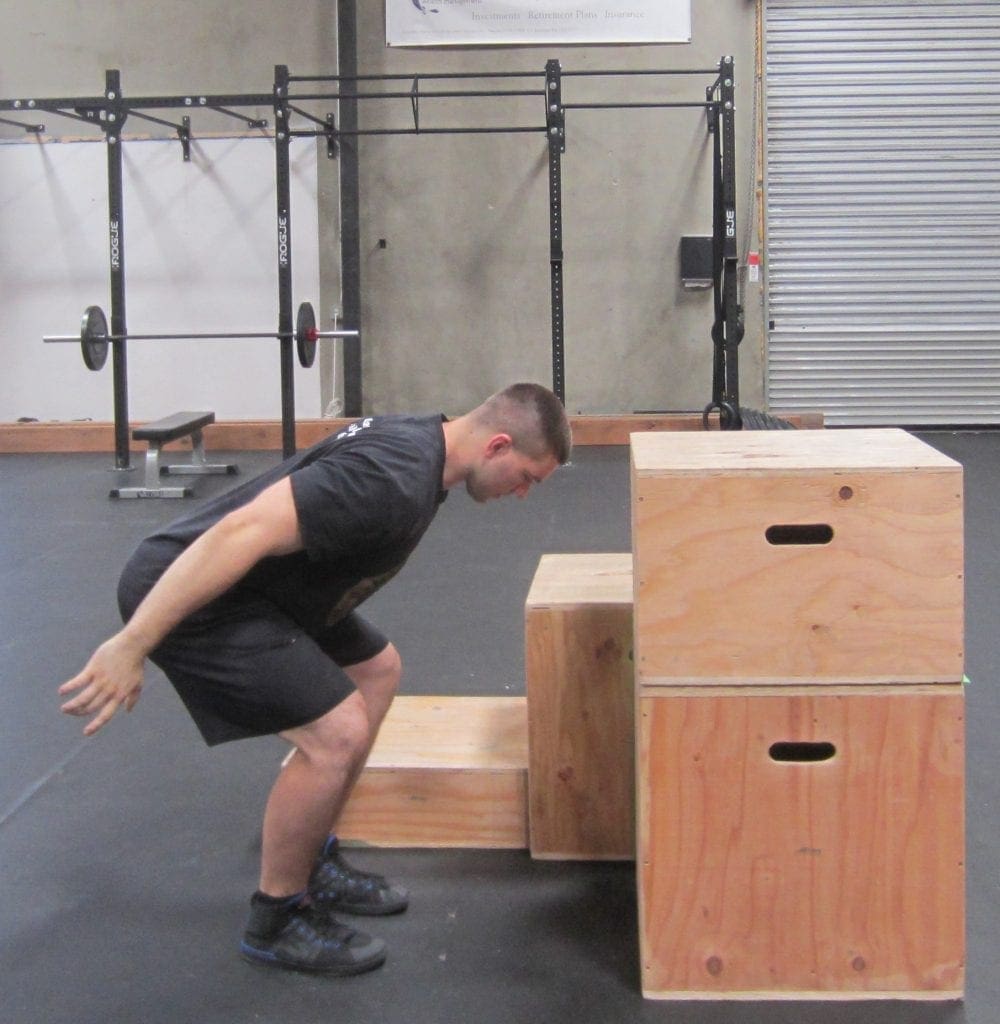 Plyometric Box Jump Exercise 6