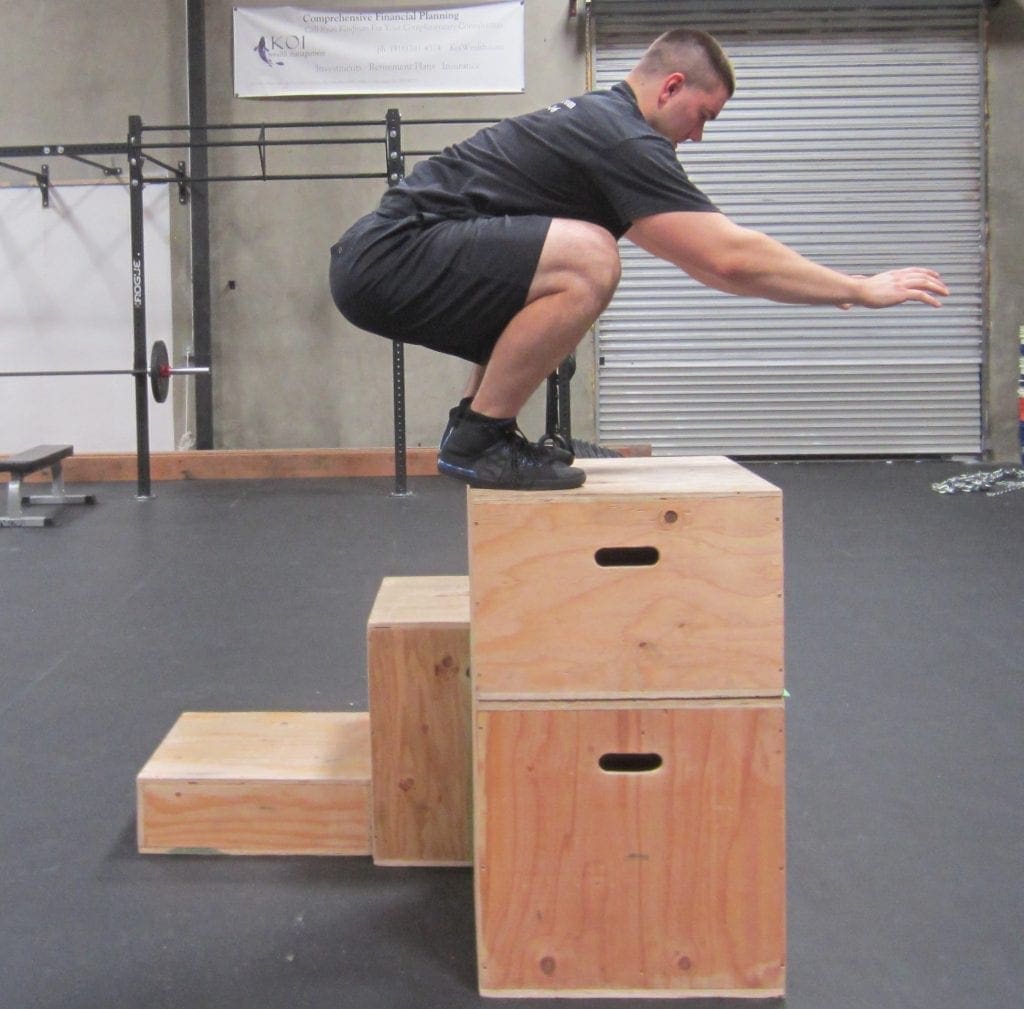 Plyometric Box Jump Exercise 5