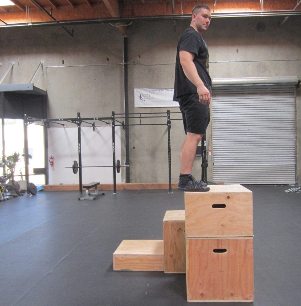 Plyometric Box Jump Exercise 4
