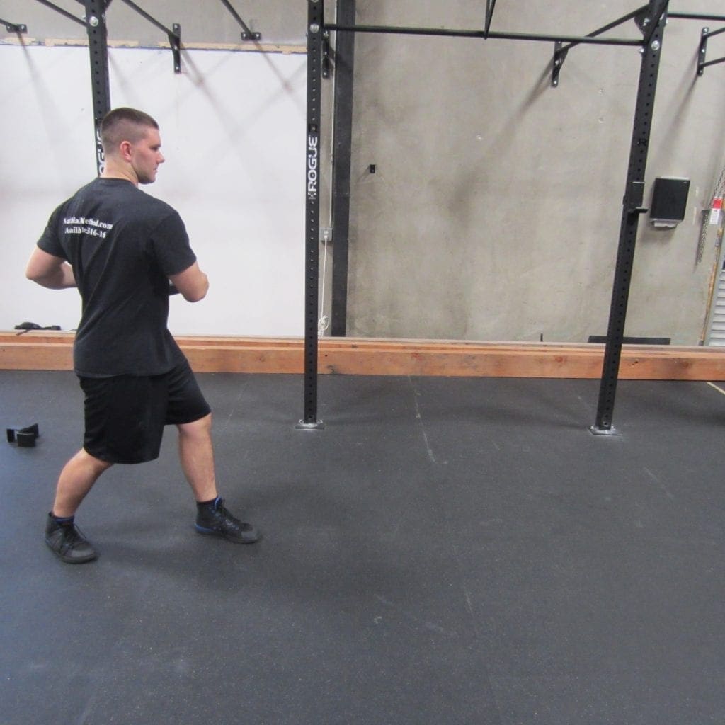 Walking Oblique Rotation Exercise 4