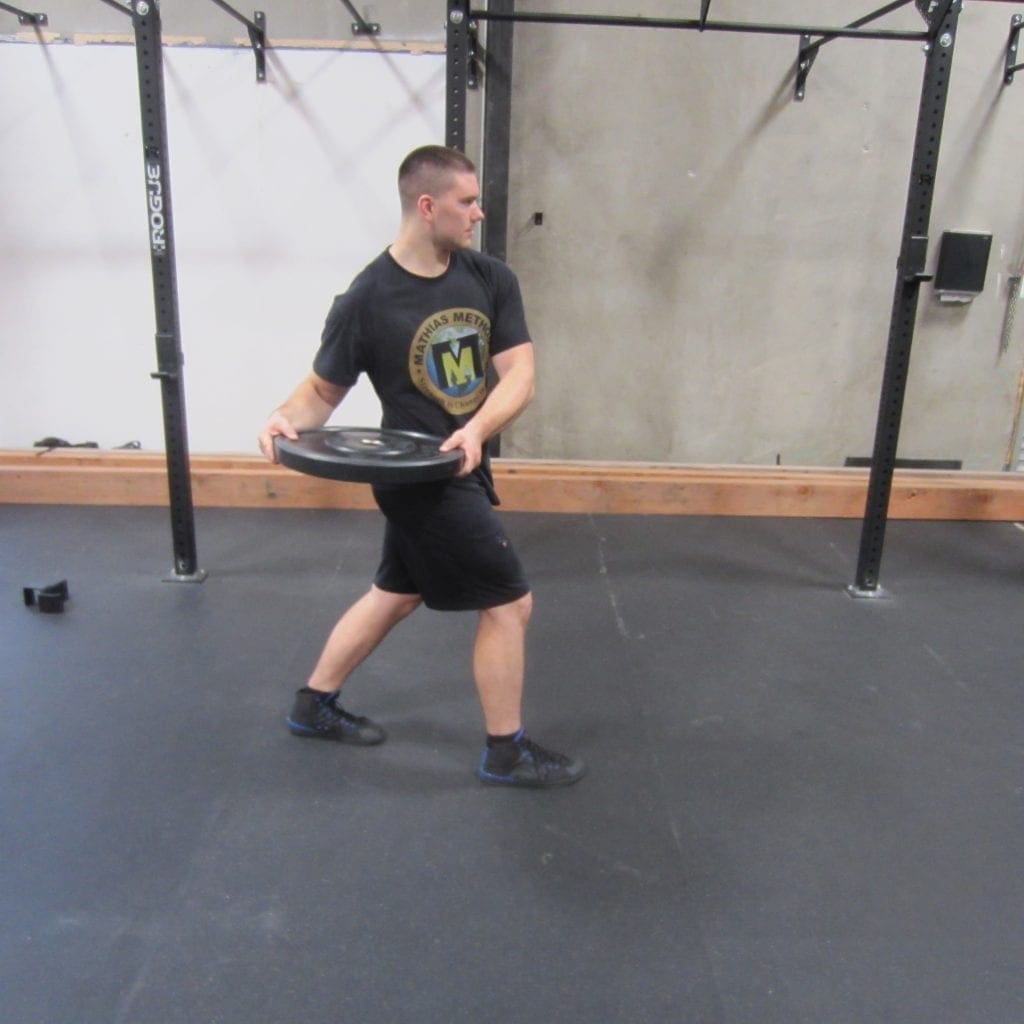 Walking Oblique Rotation Exercise 3