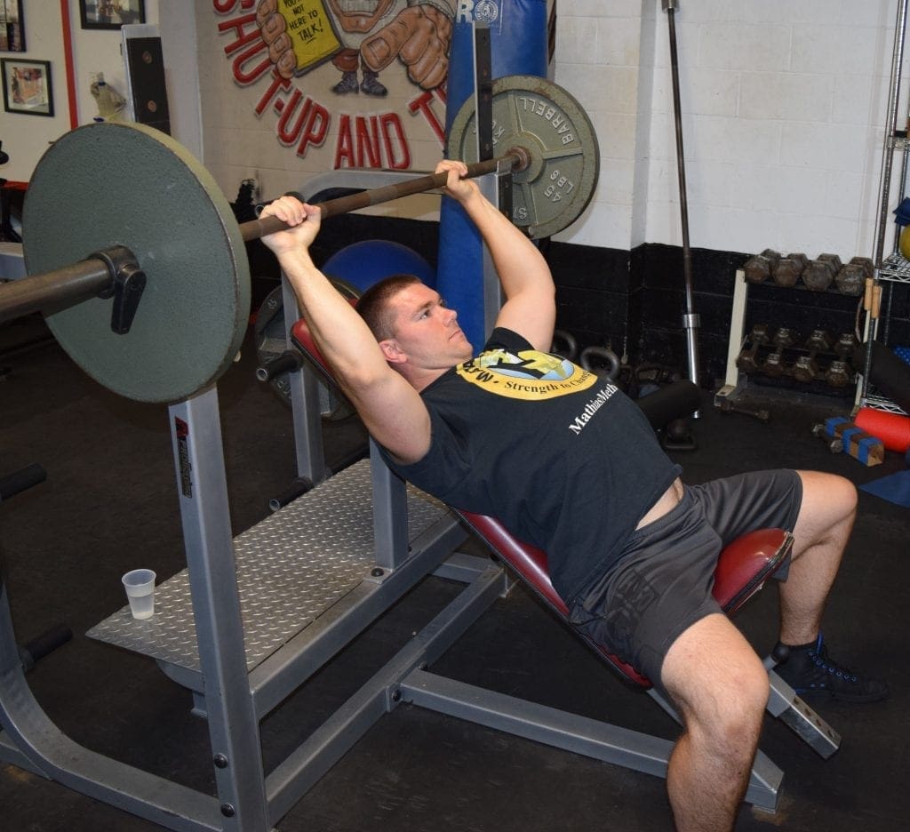 Incline Bench Press Exercise 5