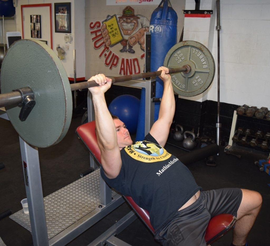 Incline Bench Press Exercise 4