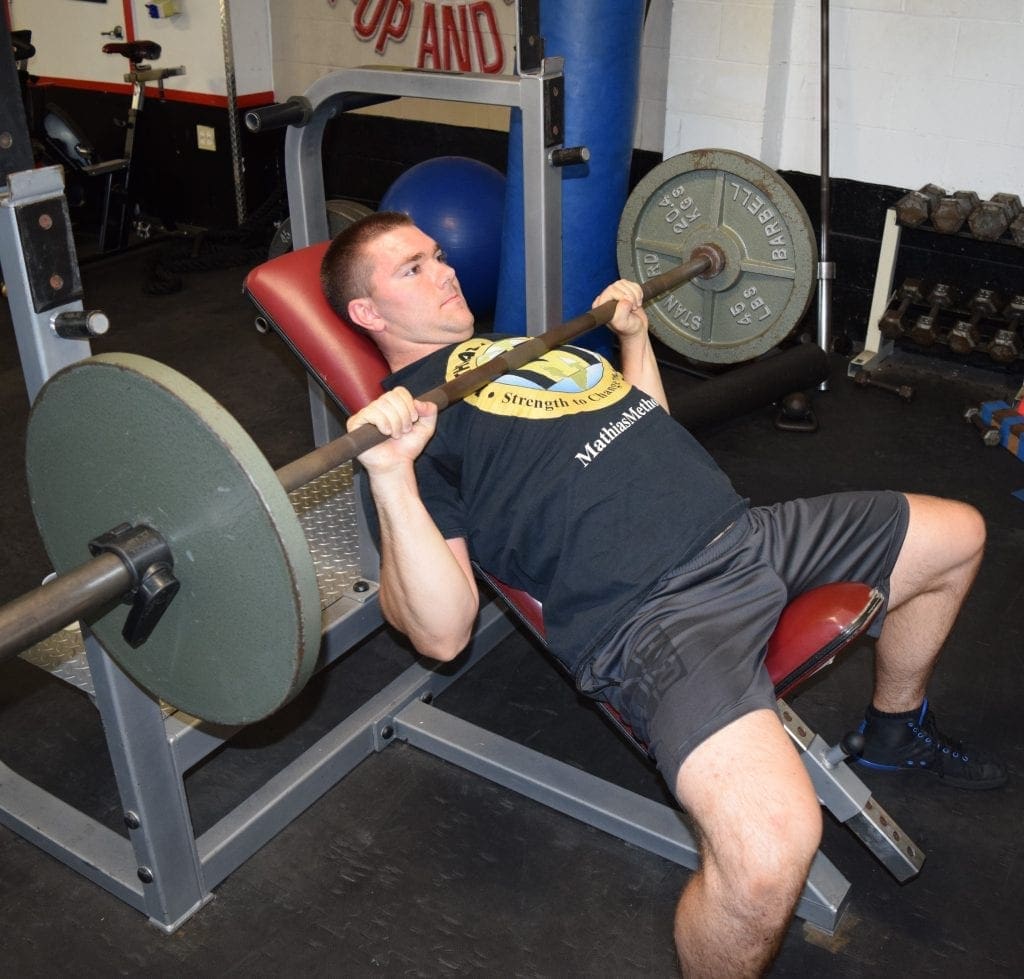 Incline Bench Press Exercise 3