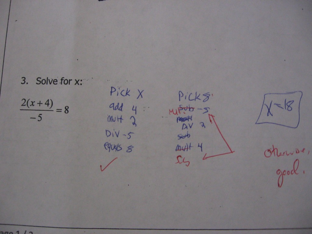 Down Tack Math Example Backtracking – Math Mistakes