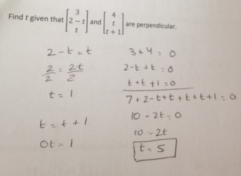 Vector and Matrix Quantities – Math Mistakes
