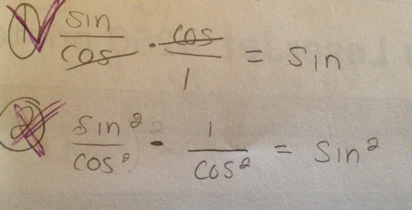 Trigonometry – Math Mistakes