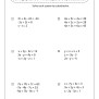Solving Systems Of Equations By Substitution Worksheets - Math Monks