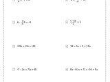 Multi Step Equations Worksheet 9th Grade Tessshebaylo