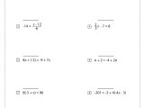 Solving Multistep Equations Worksheet Writing Practice Worksheet