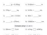 Metric Conversion Worksheets Math Monks