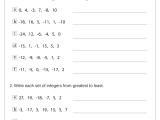 Integers Grade 8 Pdf