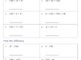 Integers Worksheets Math Monks
