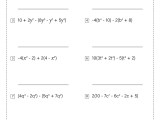 Simplifying Expressions Worksheets Math Monks