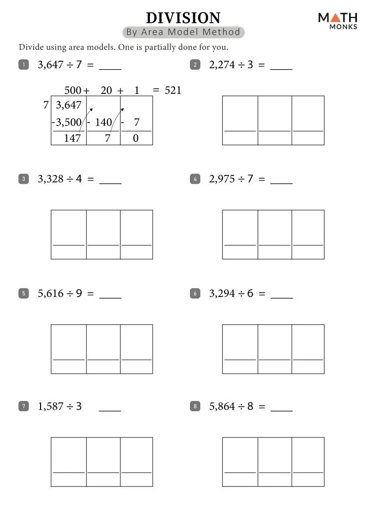 Division Worksheets Math Monks - Amazing High Resolution Dark Designs | Free Download