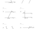 Angles In Parallel Lines Worksheets Math Monks