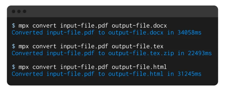 Mpx Cli A Command Line Interface For Document Format Conversion - Gradient Images - Classic 8K Collection