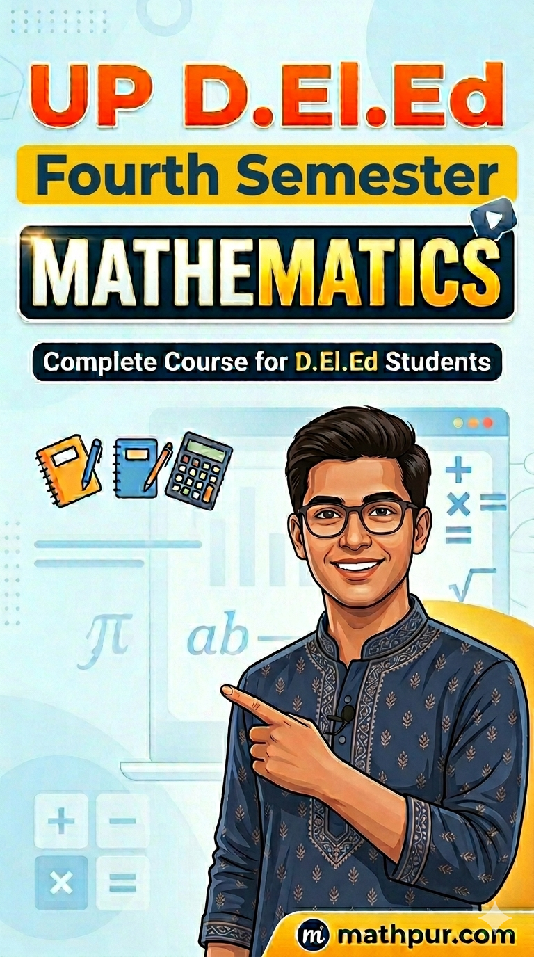 UP Deled 4th Semester Math