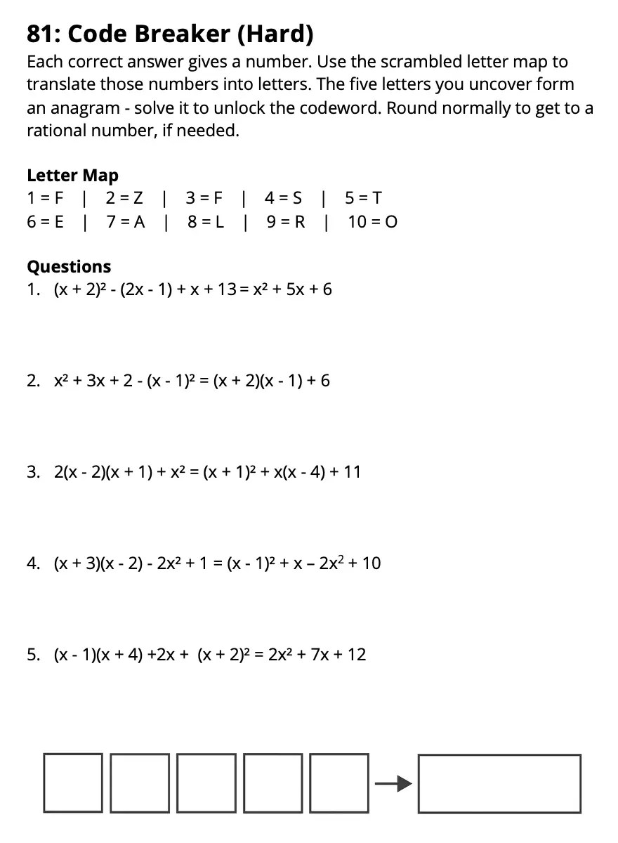Code Breaker Example