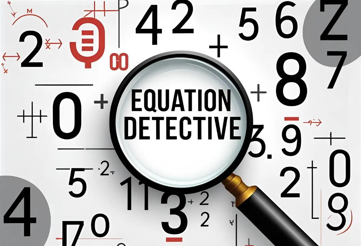 Equation Detective Puzzle