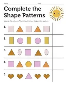 Creating a Foundation in Maths: Best Practices for Introducing Shapes and Patterns