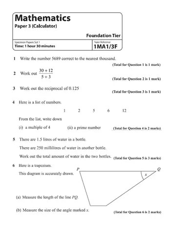 How Important Are Past Papers for Building Confidence in GCSE Maths?