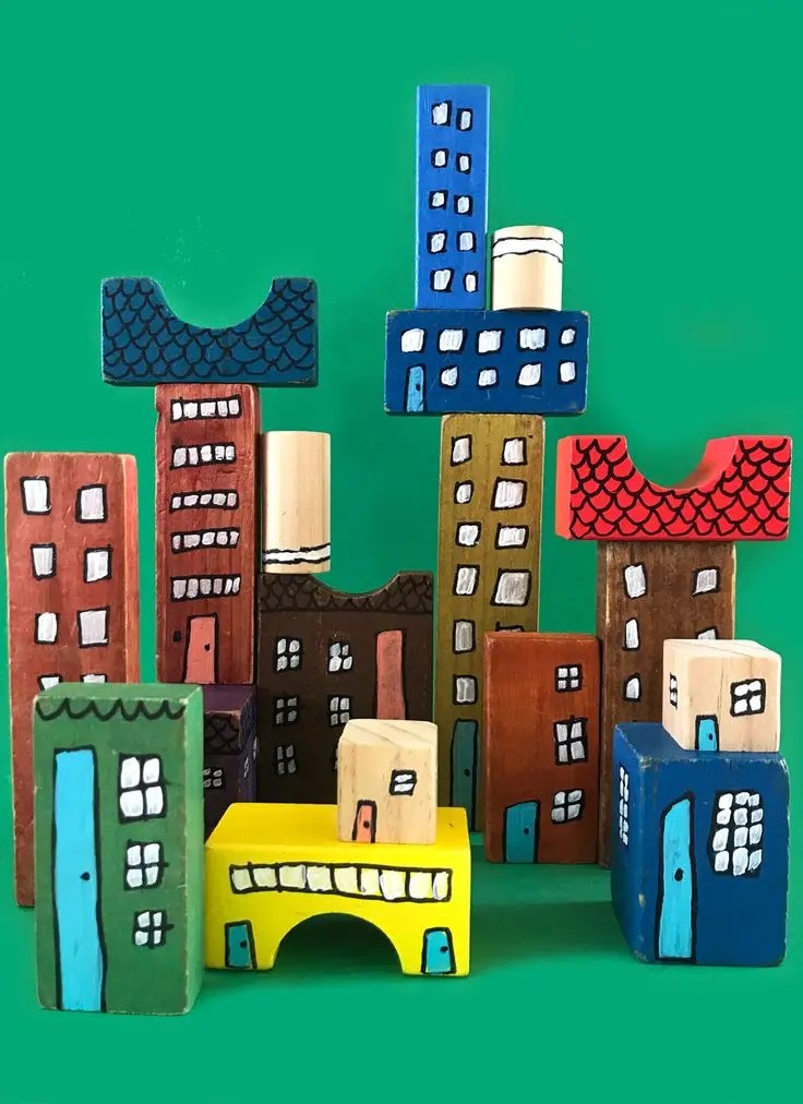 Building Blocks: Creating Structures and Understanding Position with DIY Projects