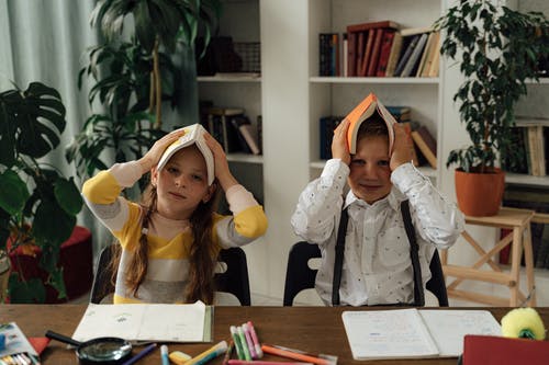 Kids in class