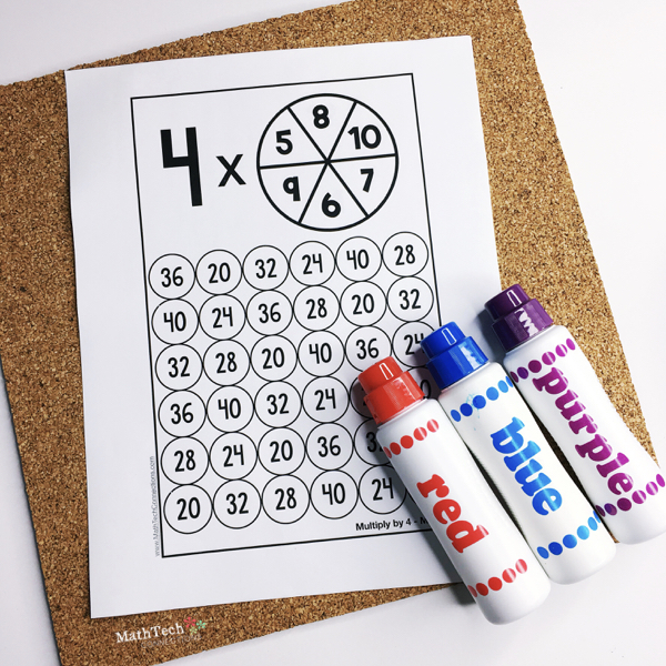 7 activities to practice multiplication math tech connections