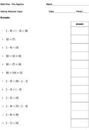 Absolute Value Addition Working With Variables Pdf Mathematics - Download Incredible Abstract Wallpaper | Retina