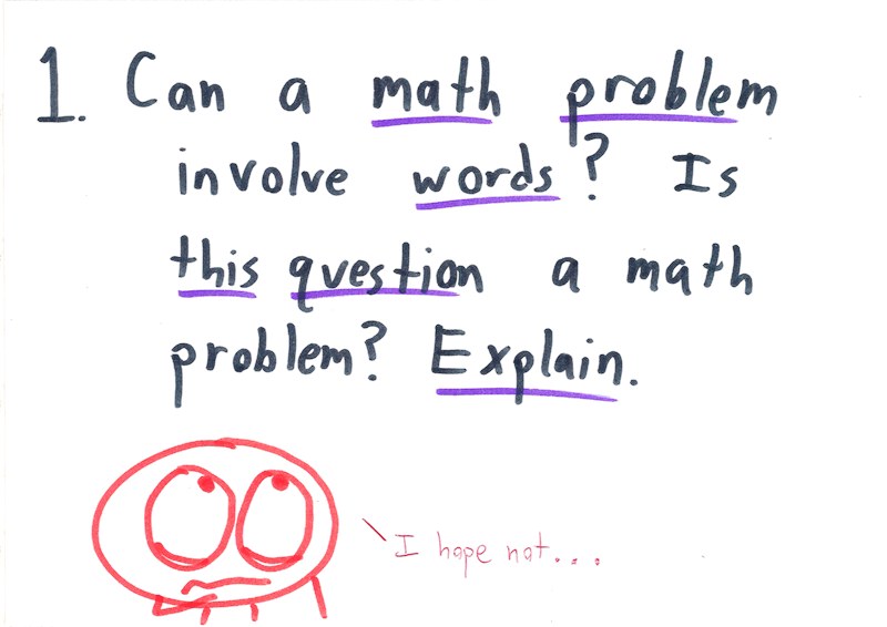 The “Word Problem” Problem – Math with Bad Drawings
